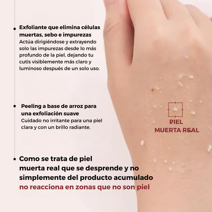 Sérum Exfoliante de Arroz – Piel Lisa y Radiante